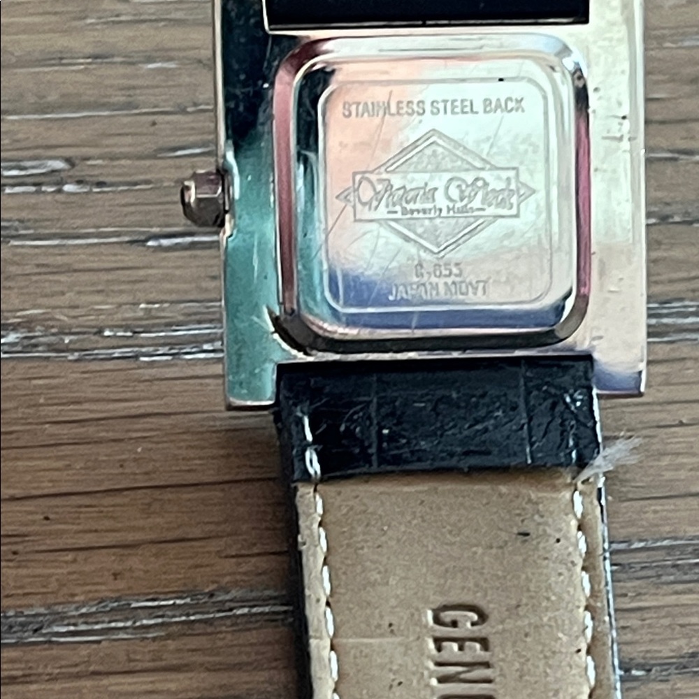 Victoria Wieck Beverly Hills Square Watch with Crystal Accents - Picture 12 of 13